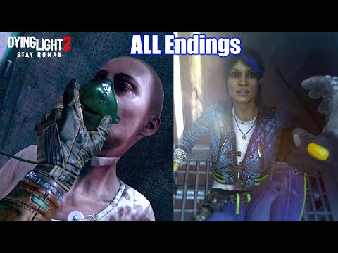DYING LIGHT 2 - Good Ending vs Bad Ending (Both Ending Choices)