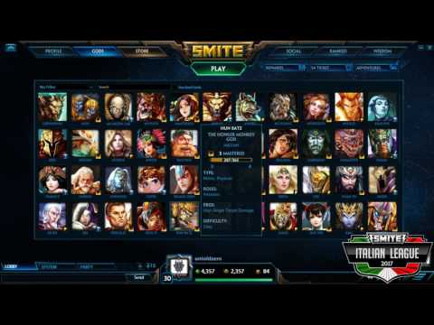 [Smite Italian League - Giornata 1] Mastertricks Team vs Italian Gladiators