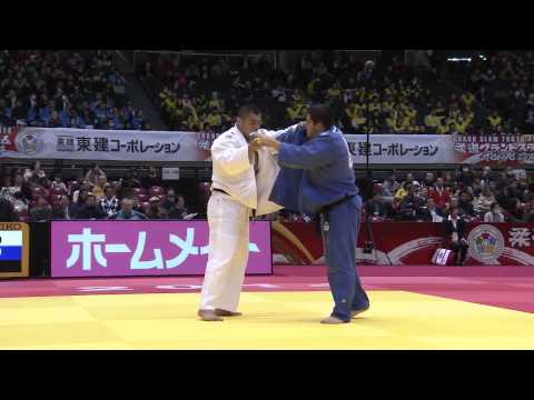 LIU Jian CHN - KHAMMO Iakiv UKR. +100 kg. Grand Slam Tokyo 2014
