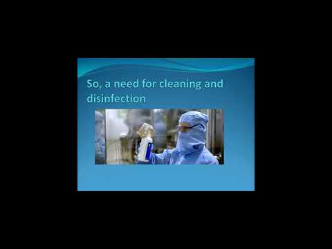 Best practices in cleaning and sanitization
