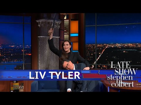 Liv Tyler Makes Stephen's 'LOTR' Dream Come True