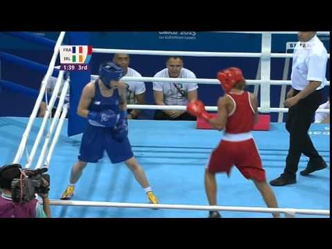 #TeamIrelandOCI Katie Taylor Boxing Baku 2015