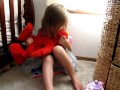 Alexis Tries To Nurse Elmo Like A Baby