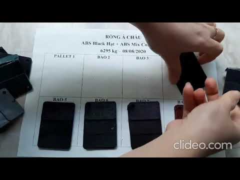 Rồng Á Châu   ABS Black Hạt và ABS Mix Color Băm   6295 kg 08 08 2020