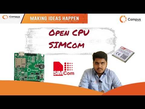 Open SDK Build of SIMCom | A7672X | 4G | GSM module | Open CPU | Campus Component