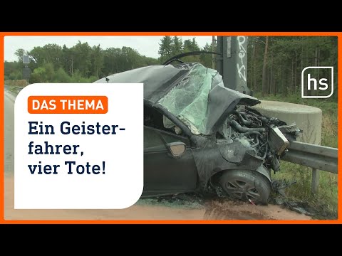 Geisterfahrer auf der A5 - Horror-Unfall bei Friedberg | hessenschau