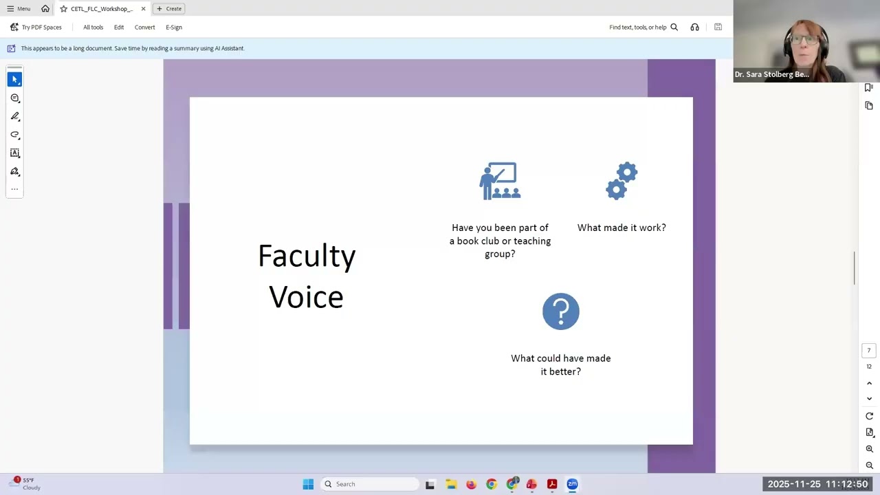 Faculty Learning Communities FLC's