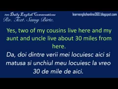 Conversatii în Englezā. Lectia. 30