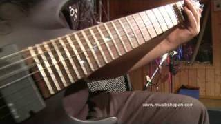 Video thumbnail for Musikshopen - Schecter Damien 7 & Engl Savage 120 by musikshopen