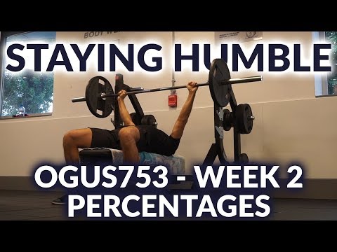 Staying Humble   |   Ogus 753 - Week 2  - Percentages