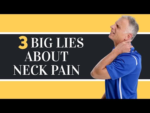3 Big Lies About Your Neck Arthritis Pain (Cervical Spondylosis) How to Stop.