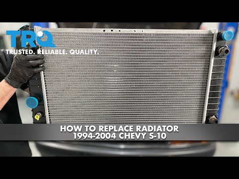 How to Replace Radiator 1994-2004 Chevy S-10