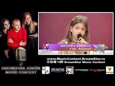 Ana Bianca Marinescu - Once Upon a December (live) | DreamStar Junior Music Contest | Ed. 5 Sez. 1