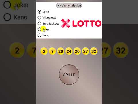 Norsk Lotto Pro: Algoritme