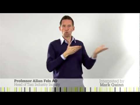 How to Sign Cabdriver in Auslan