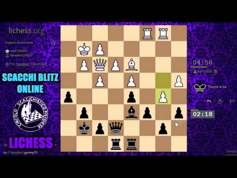 SCACCHI Partite Online 35 - lichess.org - Quando le Torri valgon come Pedoni