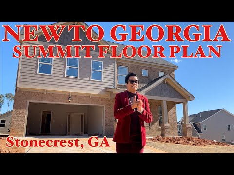 New Construction Summit Floor Plan In Stonecrest, GA