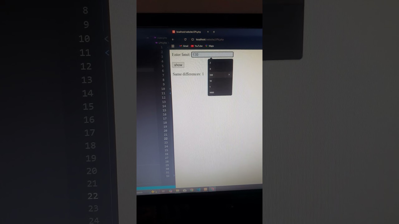php | Euler project 'Same differences' | CodeLearning