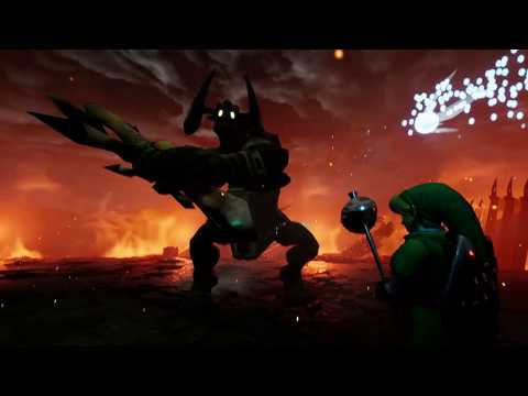 Batalha Link vs Ganon no Unreal Engine 4  [Download abaixo]