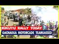 See How Gachagua Was Blocked From Entering Kikuyu Rally By Teargas At Gitaru Junction