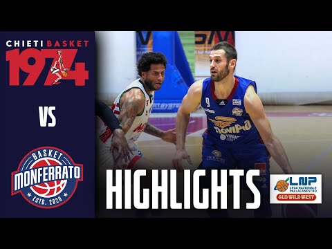 Chieti Basket 1974 vs Monferrato Basket | Highlights | LNP Serie A2 Playout Gara 1