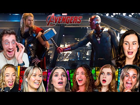 TOP "VISION LIFTING THOR'S HAMMER" Reactions! Avengers: Age of Ultron (2015) Movie Reaction