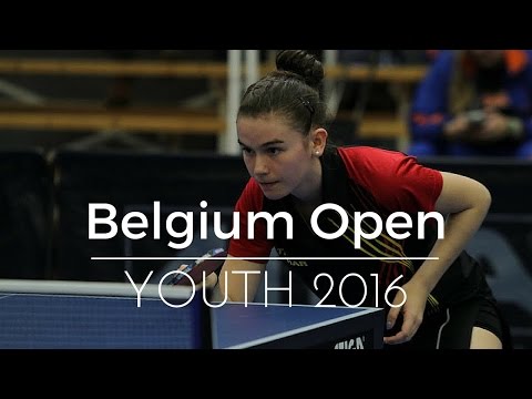 DEGRAEF Margo - MEN Shuohan 1/2 Girls Belgium Youth Open 2016