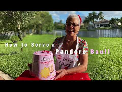 How to Cut and Serve a Pandoro