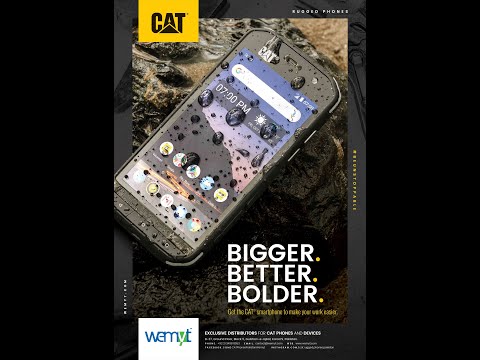 An overview of CAT rugged devices.