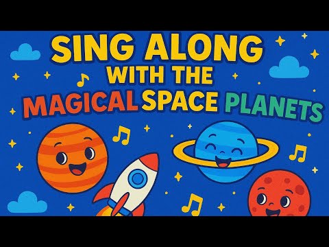 🚀Sing Along with the Magical Space Planets! 🌟🎶