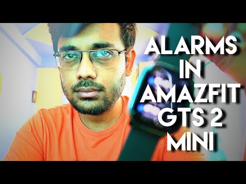 Different ways to set Alarms in Amazfit Gts 2 Mini.