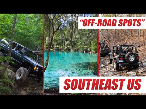 Top 5 Offroad 4x4 Trails in the Southeast