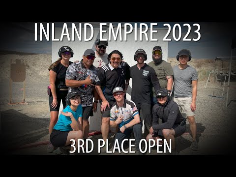 Inland Empire Sectional 2023 - USPSA Level 2. Open Division 3rd Place