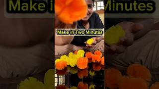 Easy plastic flower | DIY craft ideas #shorts #flowers #diy