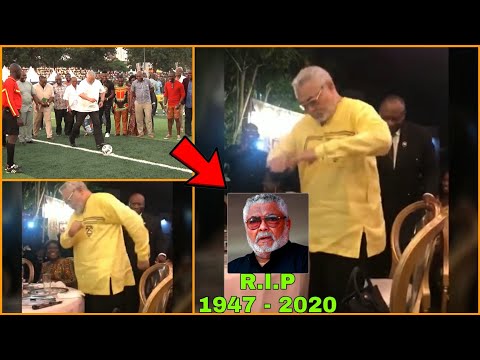 Jerry Rawlings Last Happy Moments, Dancing & Playing Football (1947 - 2020)