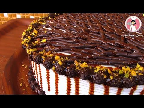 Sponge cake for happy occasions and Christmas كيكة الأسفنجية للمناسبات السعيدة والعيد الميلاد