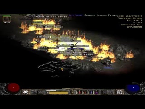 How to keep Merc alive using teleport - Diablo 2