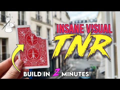 VISUAL TORN AND RESTORED CARD | Saturday Sorcery TUTORIAL