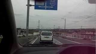 preview picture of video '料金所迂回道案内 福岡県椎田道路下り-Toll bypass directions Fukuoka Shida road down'