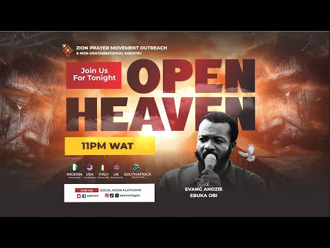 NIGHT OF OPEN HEAVEN [30TH DECEMBER, 2025]