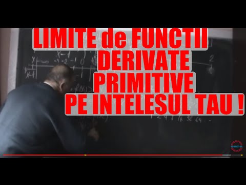 1/3 Lectia 101 - Limite de functii Derivate Primitive Integrala definita Limite laterale Matematica