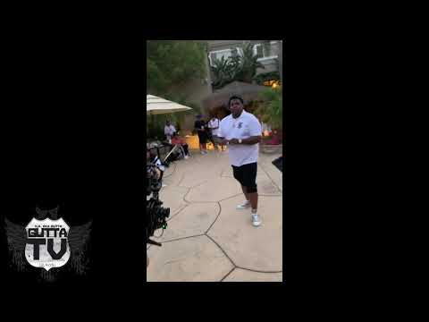 Big Homiie G Behind the Scenes Of Video Shoot With 30 Girls In The pool