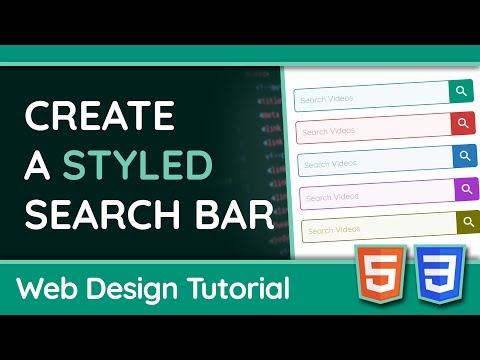 Creating a Left Side Floating Navigation Bar Web Design UX Tutorial