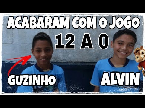 REAL GAME - ALVIN AND GUZINHO ENDED THE GAME - IT WAS ONLY 12-0