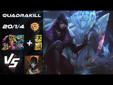 BOTTOM Aphelios vs Jhin [QUADRAKILL] - EU Grandmaster Patch 25.S2.5