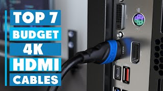7 Best Budget 4K HDMI Cables for Gaming and Streaming
