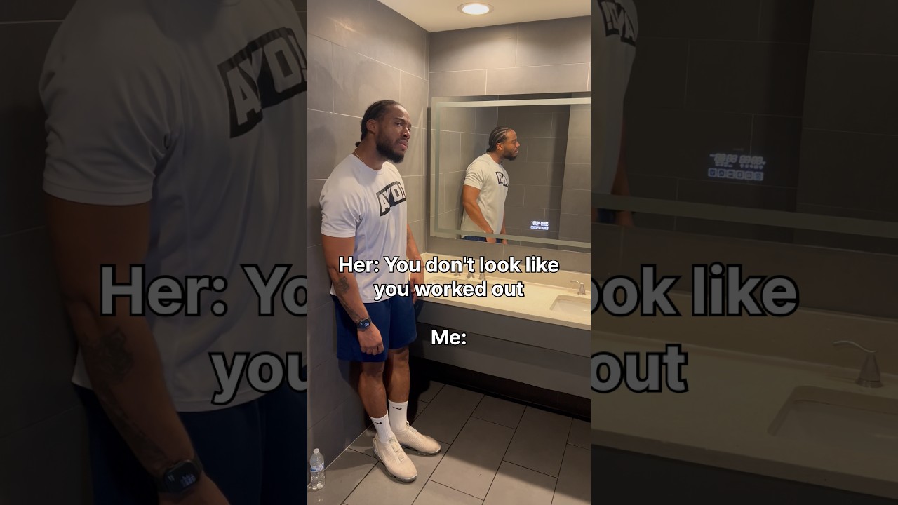 When you act like you worked out