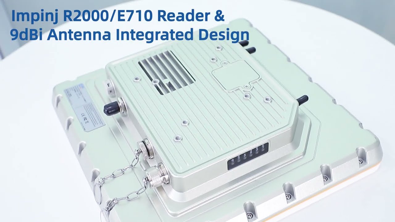 Hopeland IoT device Android Integrated RFID reader HH100 Integrated with 9dbi antenna 4G WiFi PoE