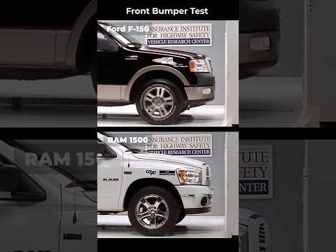Ultimate Crash Test Showdown: Ford F-150 vs Dodge Ram 1500 - Who’s the Toughest?