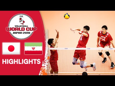 JAPAN vs. IRAN - Highlights | Men's Volleyball World Cup 2019